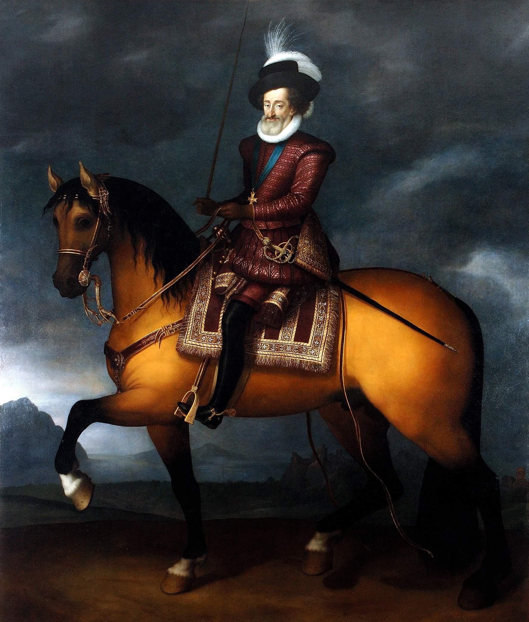 Henri_IV_a_cheval_chateau_Pau