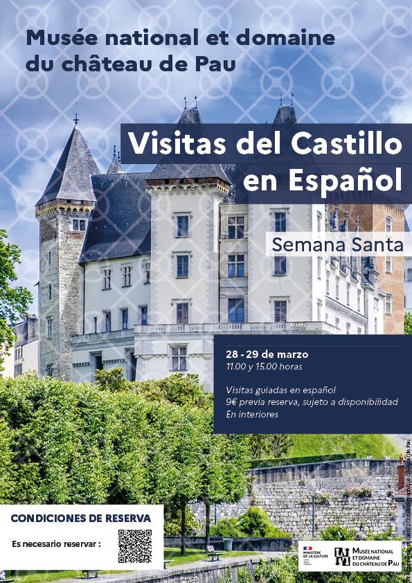 Visitas del castillo en Español marzo 2024