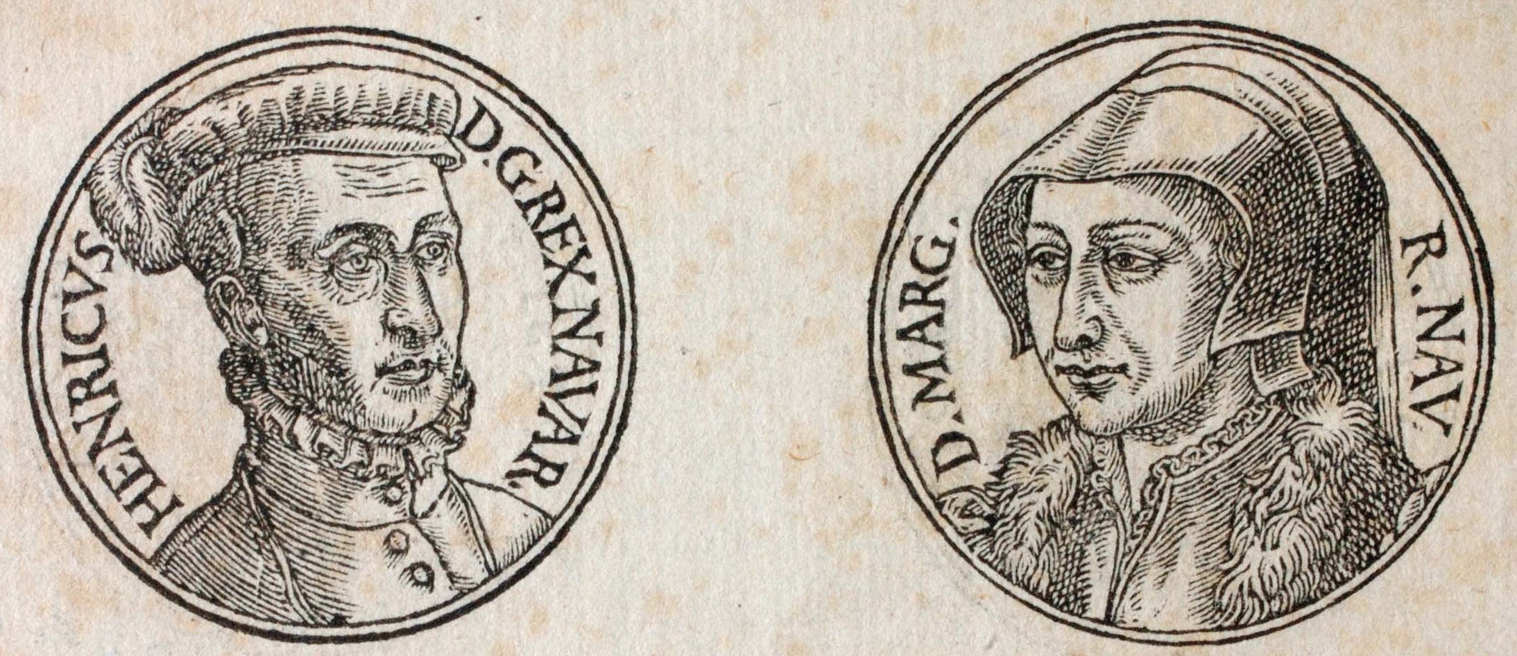 Henri d'Albret et Marguerite de Navarre