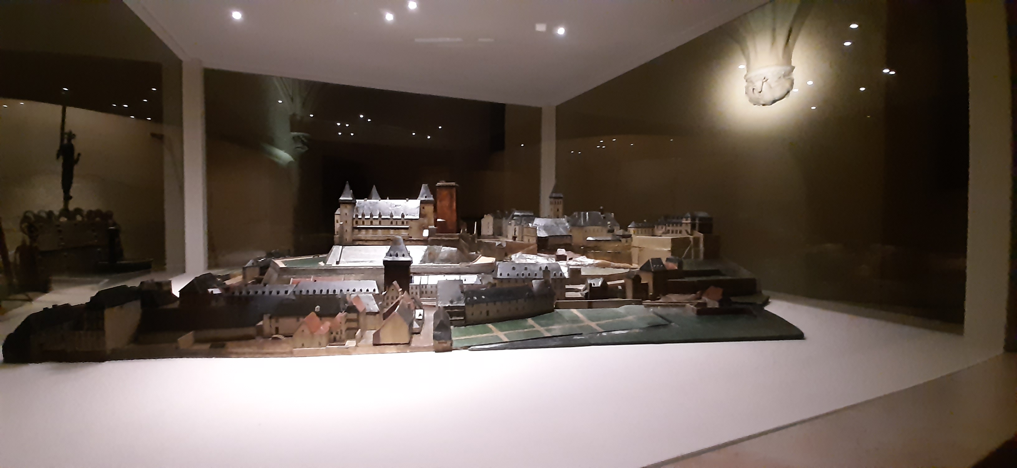 Maquette du Château - Façade sud