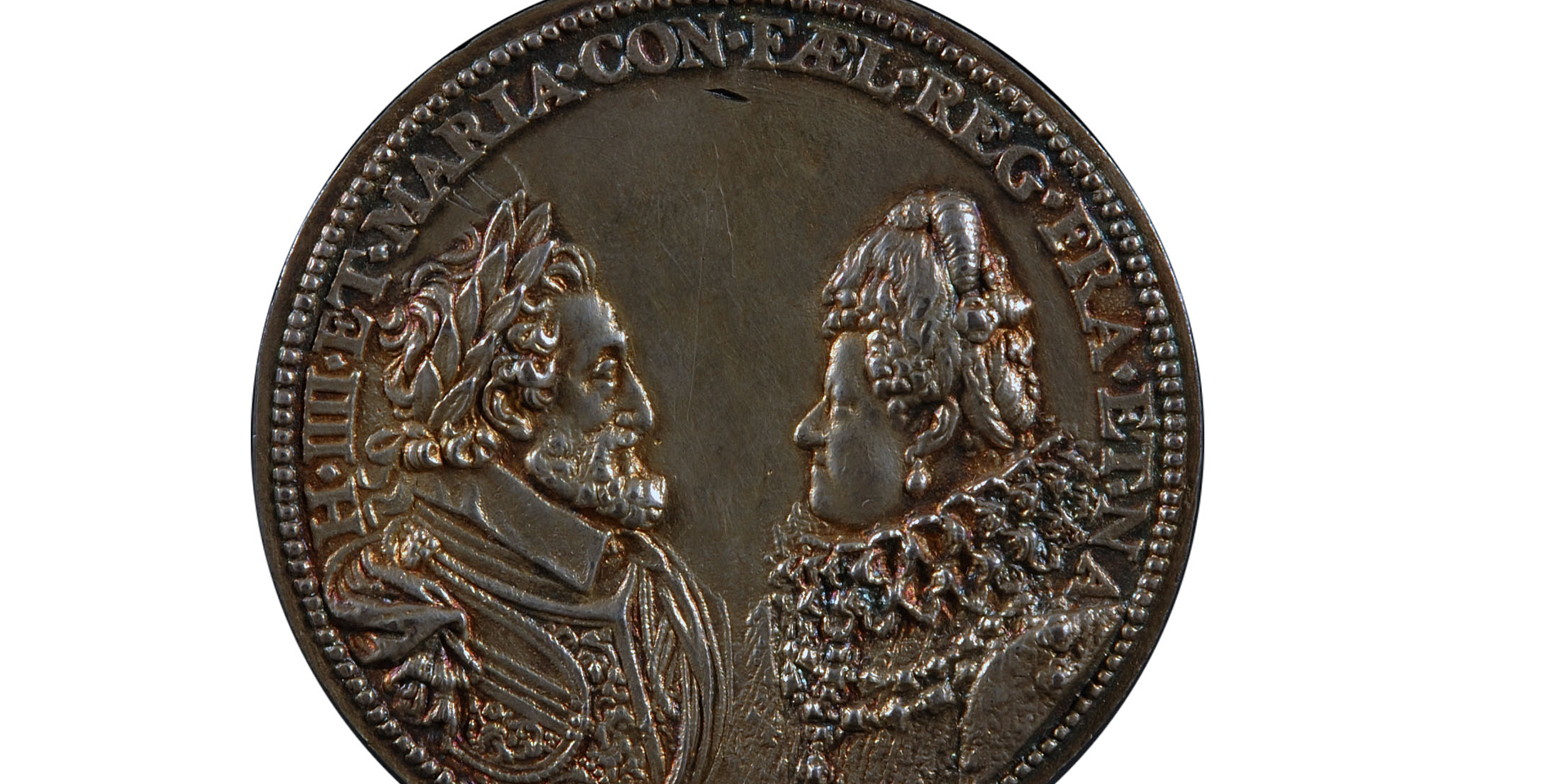 Médaille aux effigies d'Henri IV et de Marie de Médicis