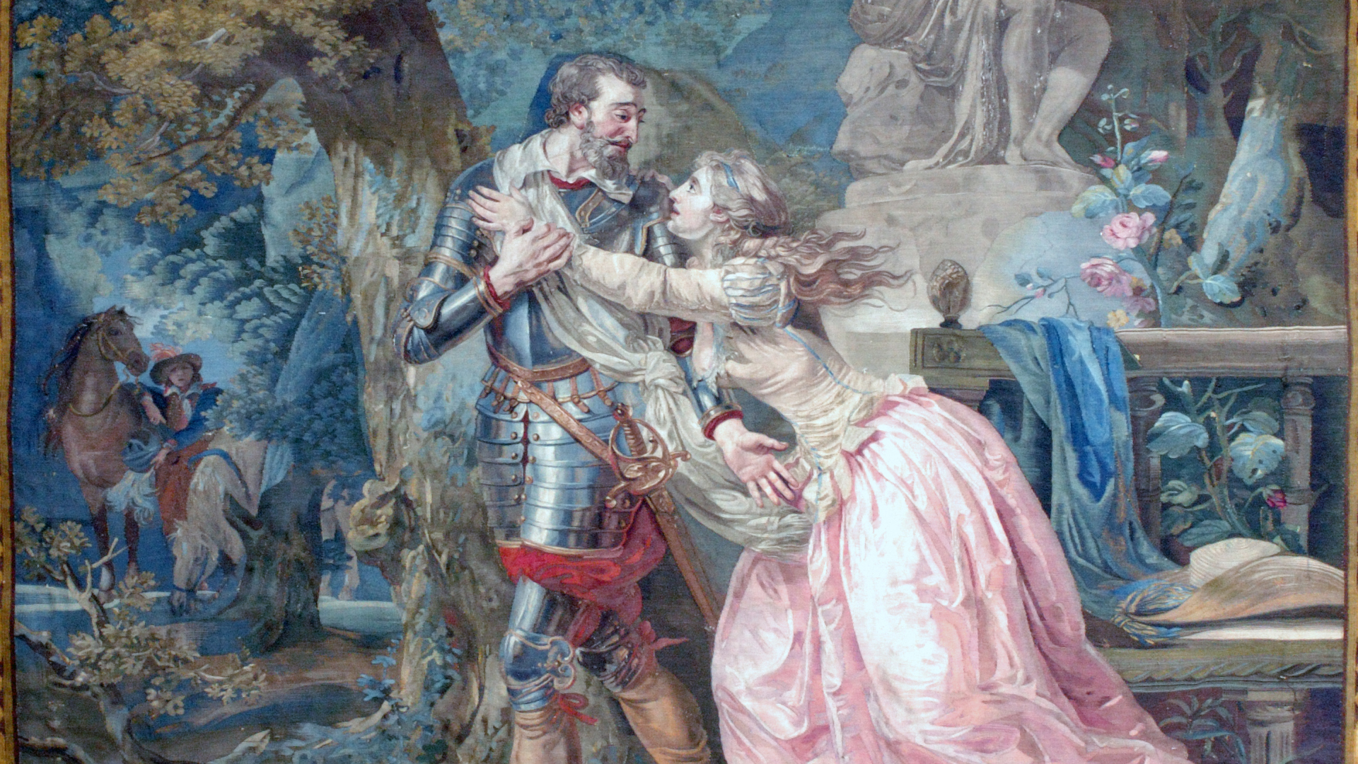 Les adieux d'Henri IV et de Gabrielle d'Estrées