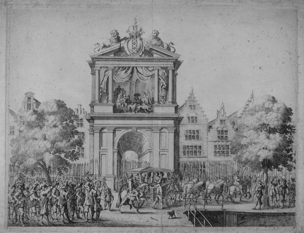 Cavalcade à Amsterdam pour la réception de Marie de Médicis