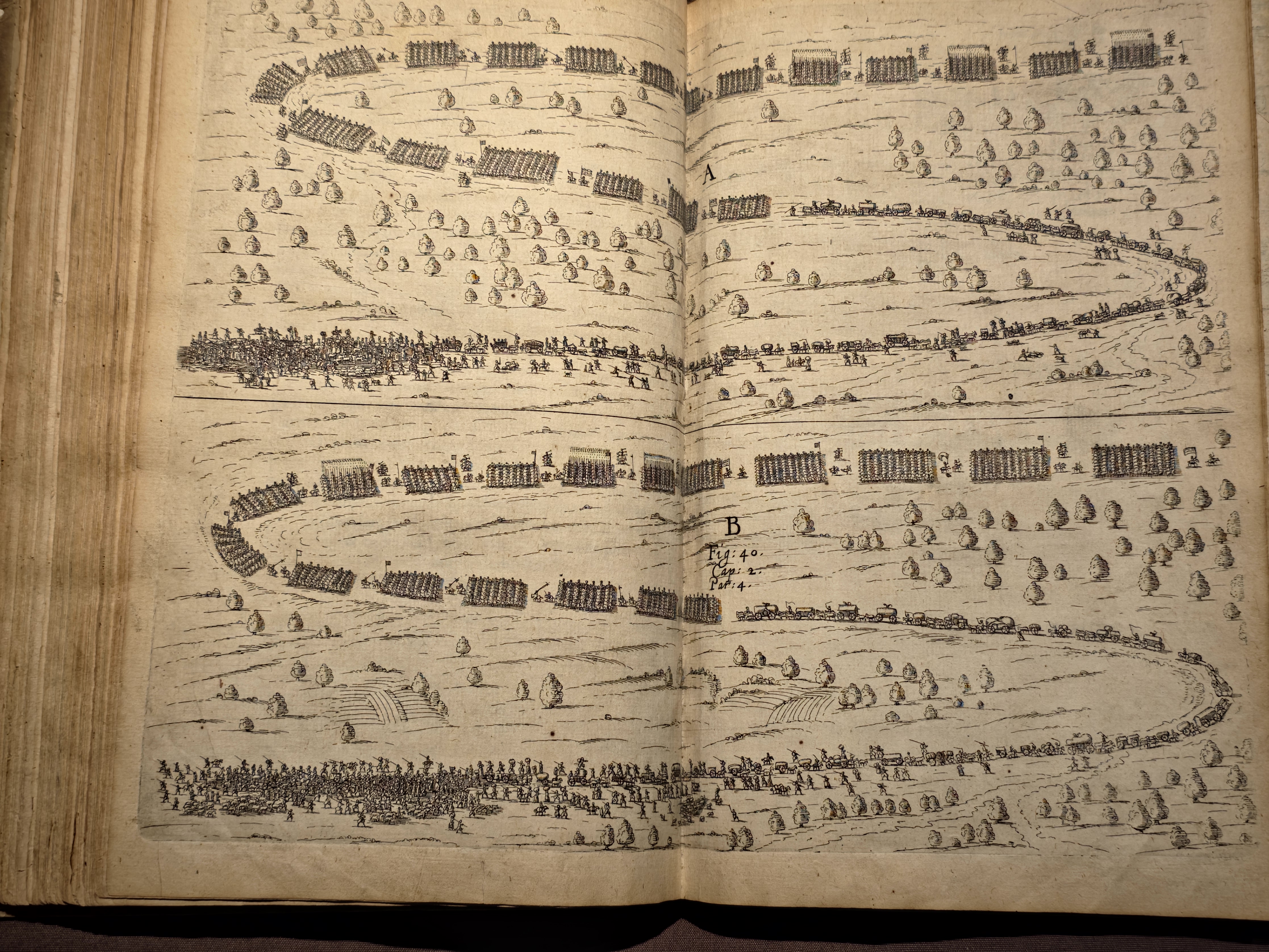Ordre de marche (figure 40) / XL