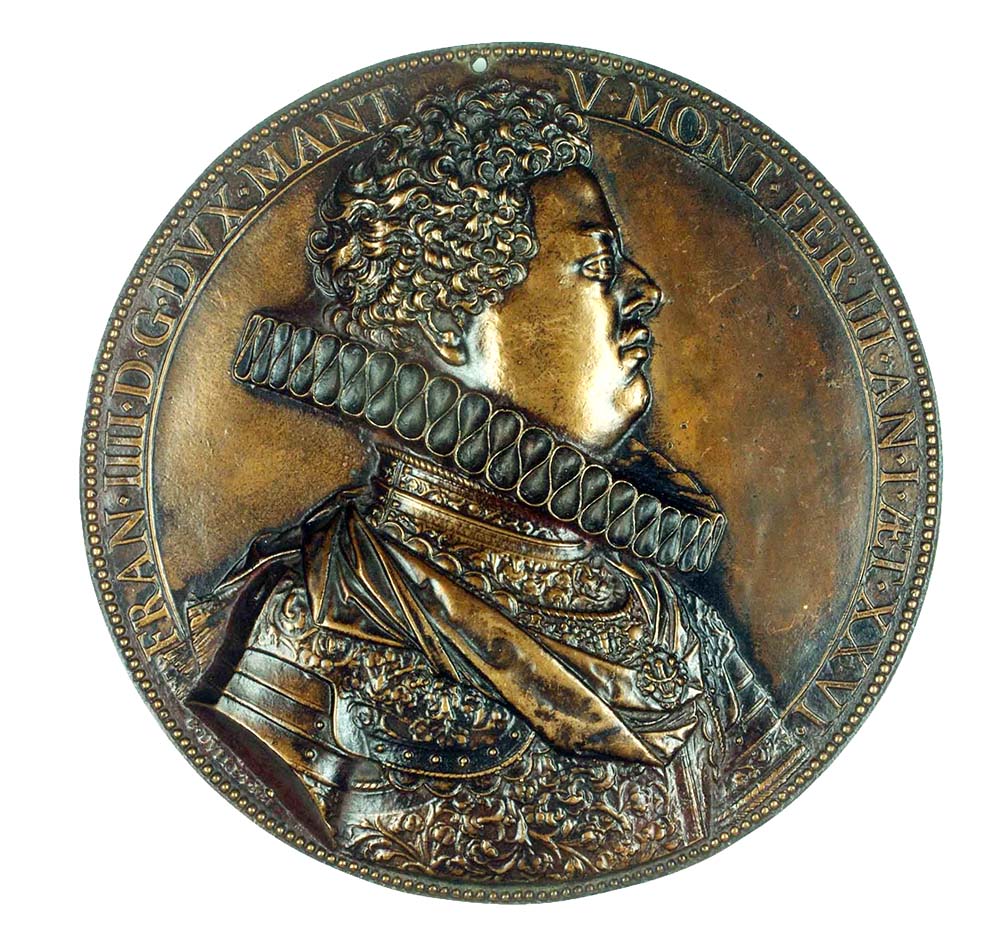 Médaillon de Francesco IV Gonzaga, duc de Mantoue et de Montferrat
