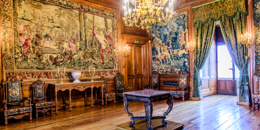 chateau_pau_salon_d_attente_patrimoine_HenriIV_meubles