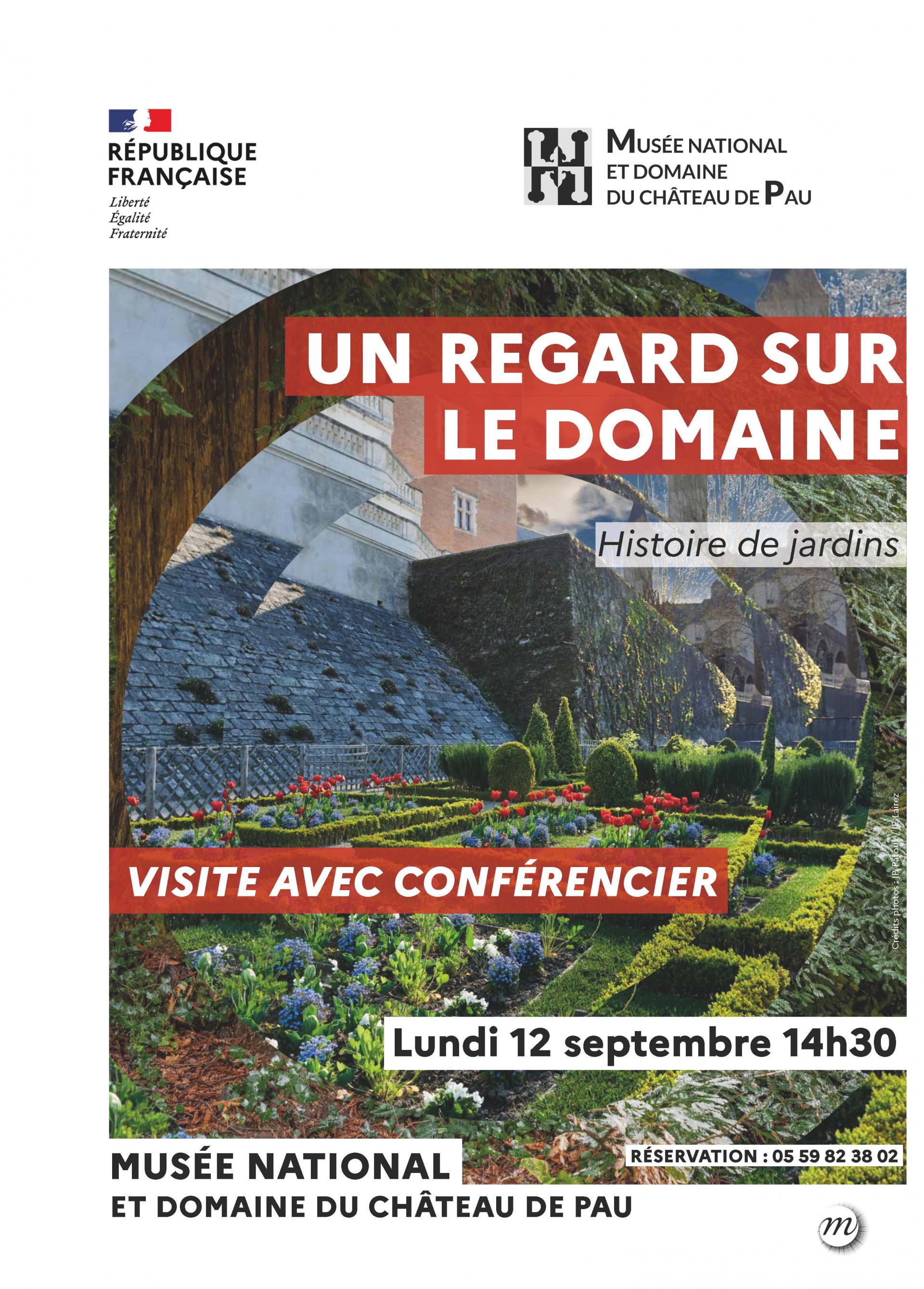 Affiche_une_regard_sur_Histoire_de_jardins_chateau_Pau_2022