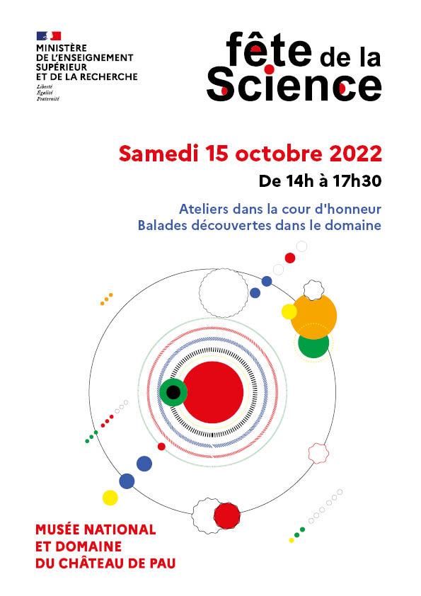 Affiche_Fete_de_la_science_chateau_Pau_2022