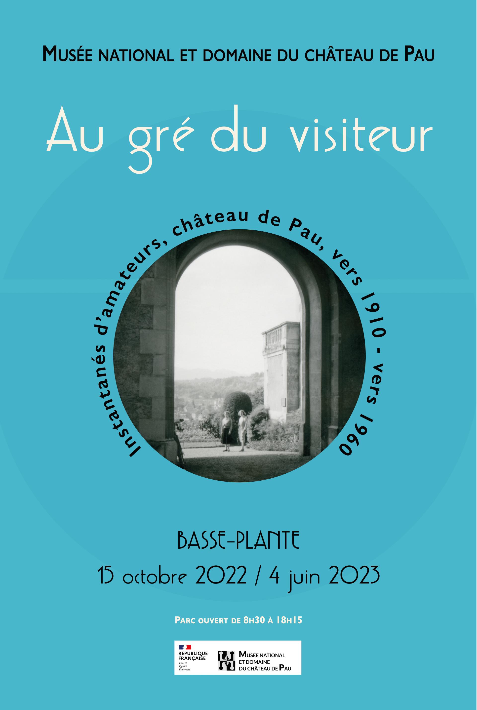 Affiche_exposition_Au_gre_du_visiteur_chateau_Pau_2022