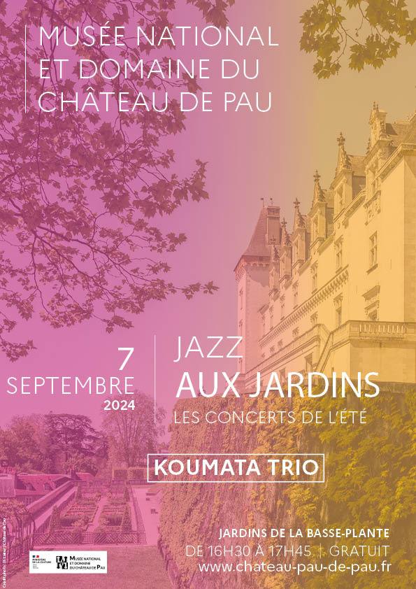 Jazz aux jardins : Koumata Trio